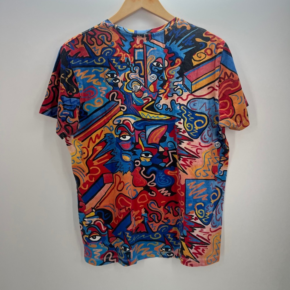 Medicine x Rabonszcz Mens Abstract Graphic T-Shirt Multicolor Art Print Size M - Picture 7 of 8
